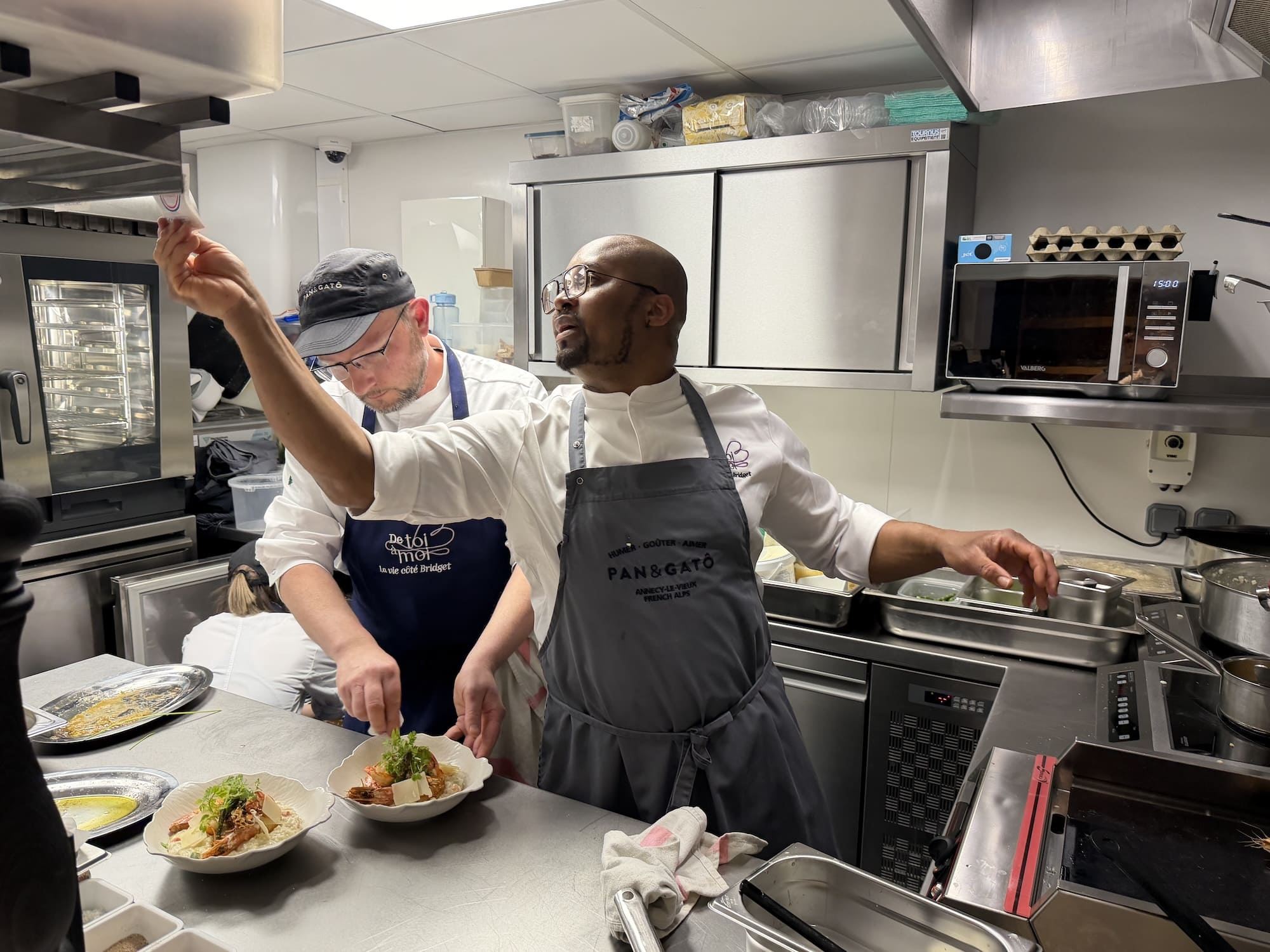De Toi à Moi - Restaurant à Annecy : le Chef en cuisine